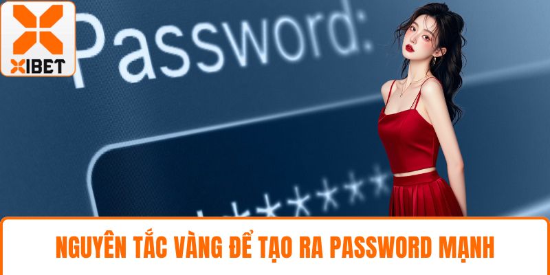 XIBET Đổi Mật Khẩu - Quy Trình Và An Toàn Khi Thực Hiện 4 Nguyên tắc vàng để tạo ra password mạnh